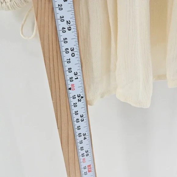 Free People Dusk Till Dawn Dress Sz 2 Blue Embroidered Bohemian Festival Tiered - Picture 5 of 15